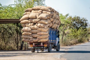 overloaded truck