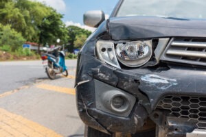 car-after-motorcycle-crash